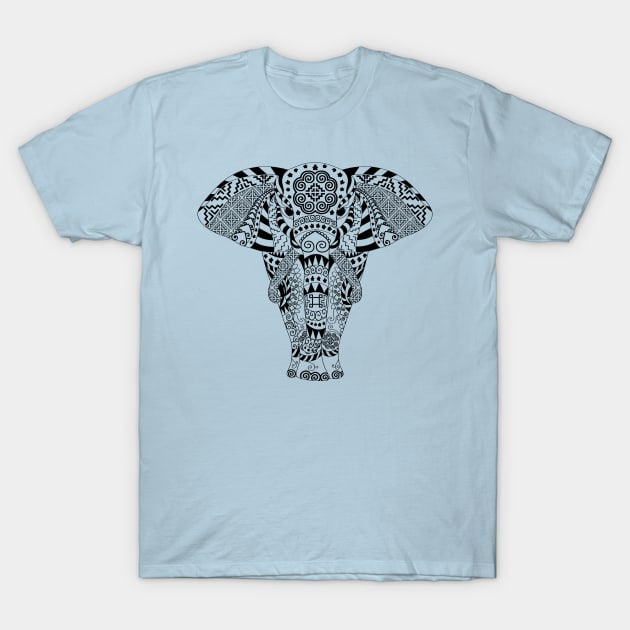 Hmoob Tribal Elephant (Light Colored Tee) T-Shirt by VANH